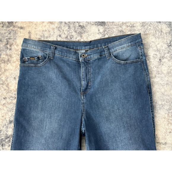 Kuhl Jeans Womens 16 Short Blue Kontour Flex Denim Skinny Leg Outdoors‎ Hiking - Picture 2 of 15